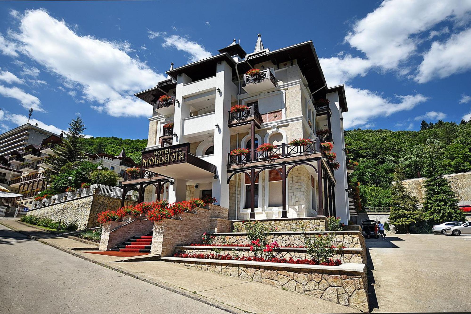 Hotel Moldavia Slănic-Moldova Exterior foto